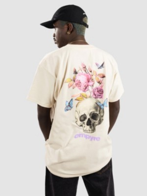 Empyre Botanical Skull T-Shirt cream kaufen