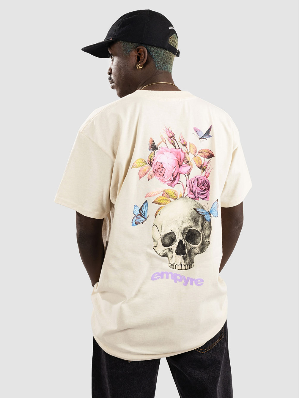 Botanical Skull Camiseta