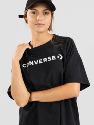 Converse Wordmark Oversized T-Shirt Blue buy Tomato at 