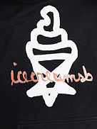 Pentagcream Logo Felpa con Cappuccio