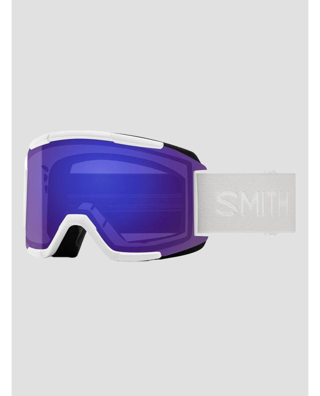 Smith Squad White Vapor +Bonus Lens Goggle chrmp evrydy vlt mr+clear