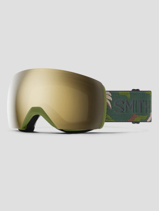 Smith Skyline XL Olive Plant Camo Maschera