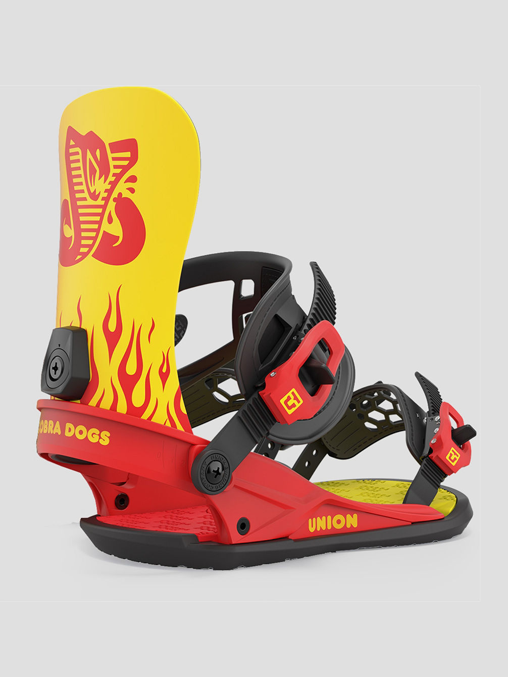 Cobra Dogs X Strata Snowboard bindingen