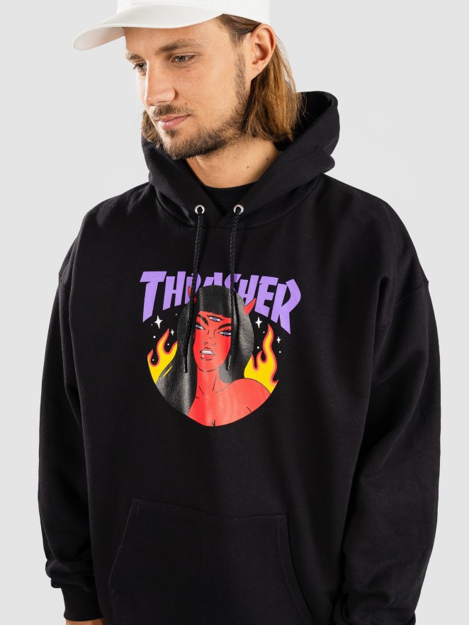 Thrasher Roja Logo Hoodie