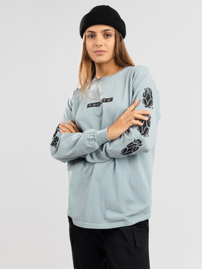 Monet Skateboards No Evil Longsleeve T-Shirt Maglietta a manica lunga