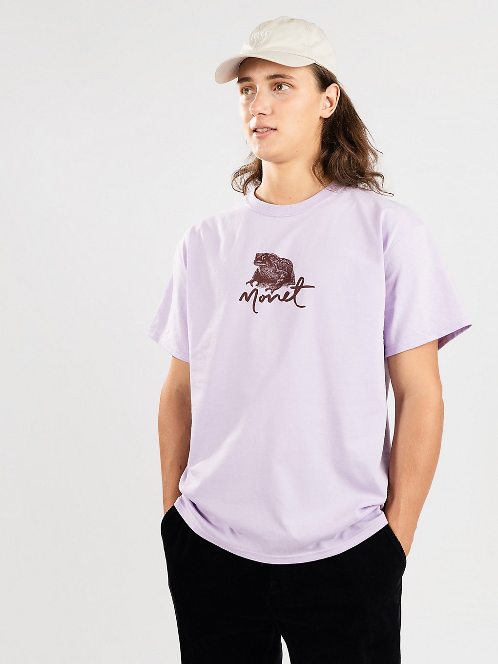 Monet Skateboards Ribbit T-Shirt lavender kaufen