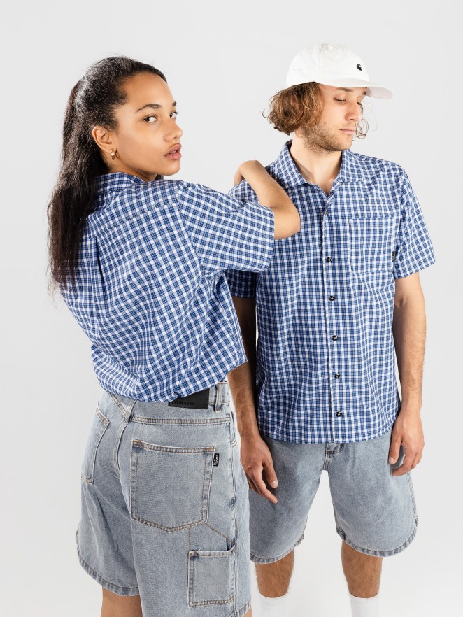 Blue Tomato Plaid Tricko
