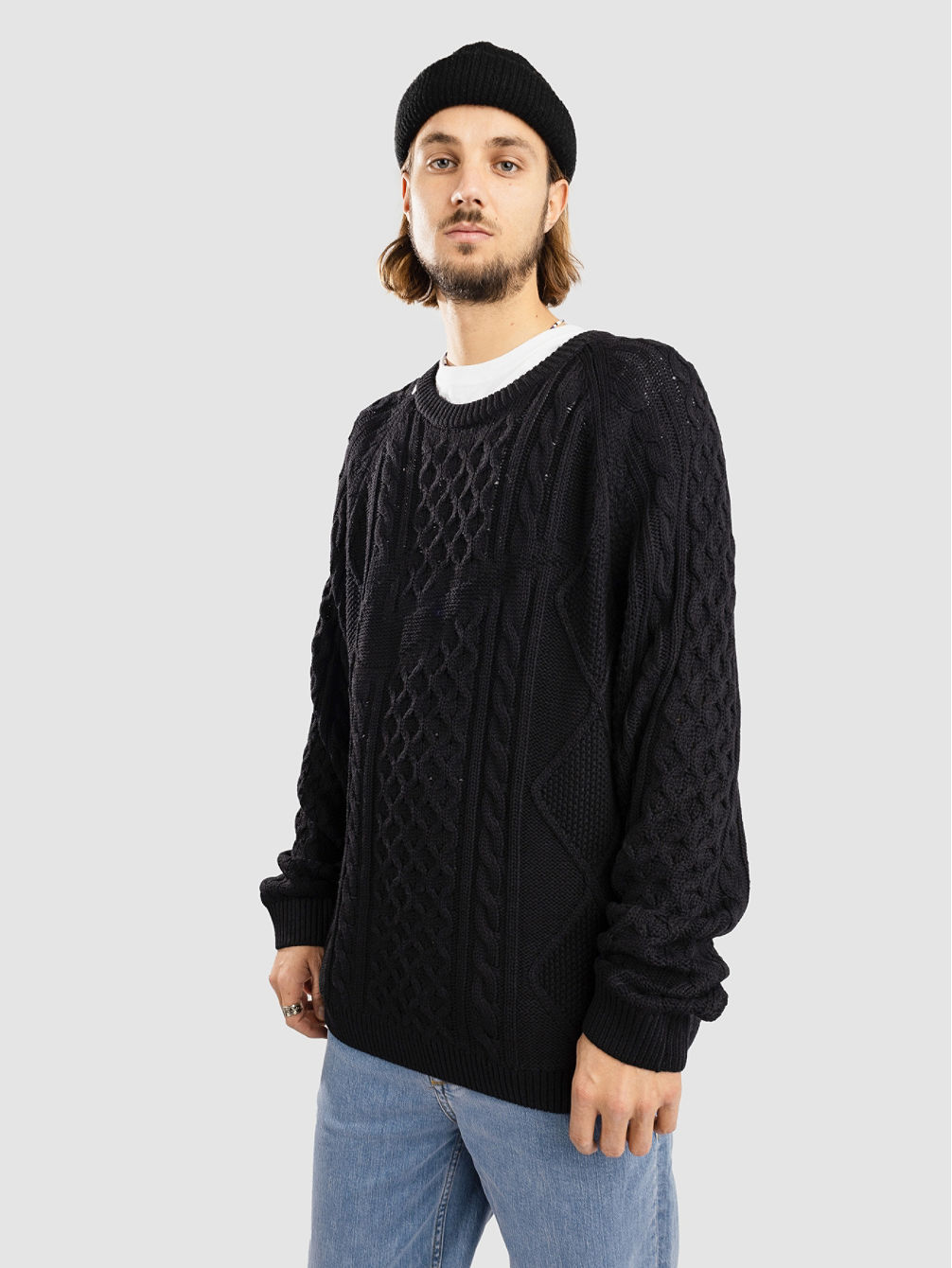 Life Cable Knit Pullover