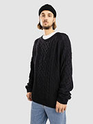 Life Cable Knit Svetr