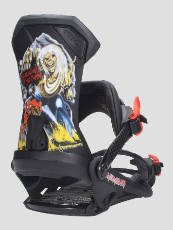 Nitro X Iron Maiden 2023 Snowboard bindingen
