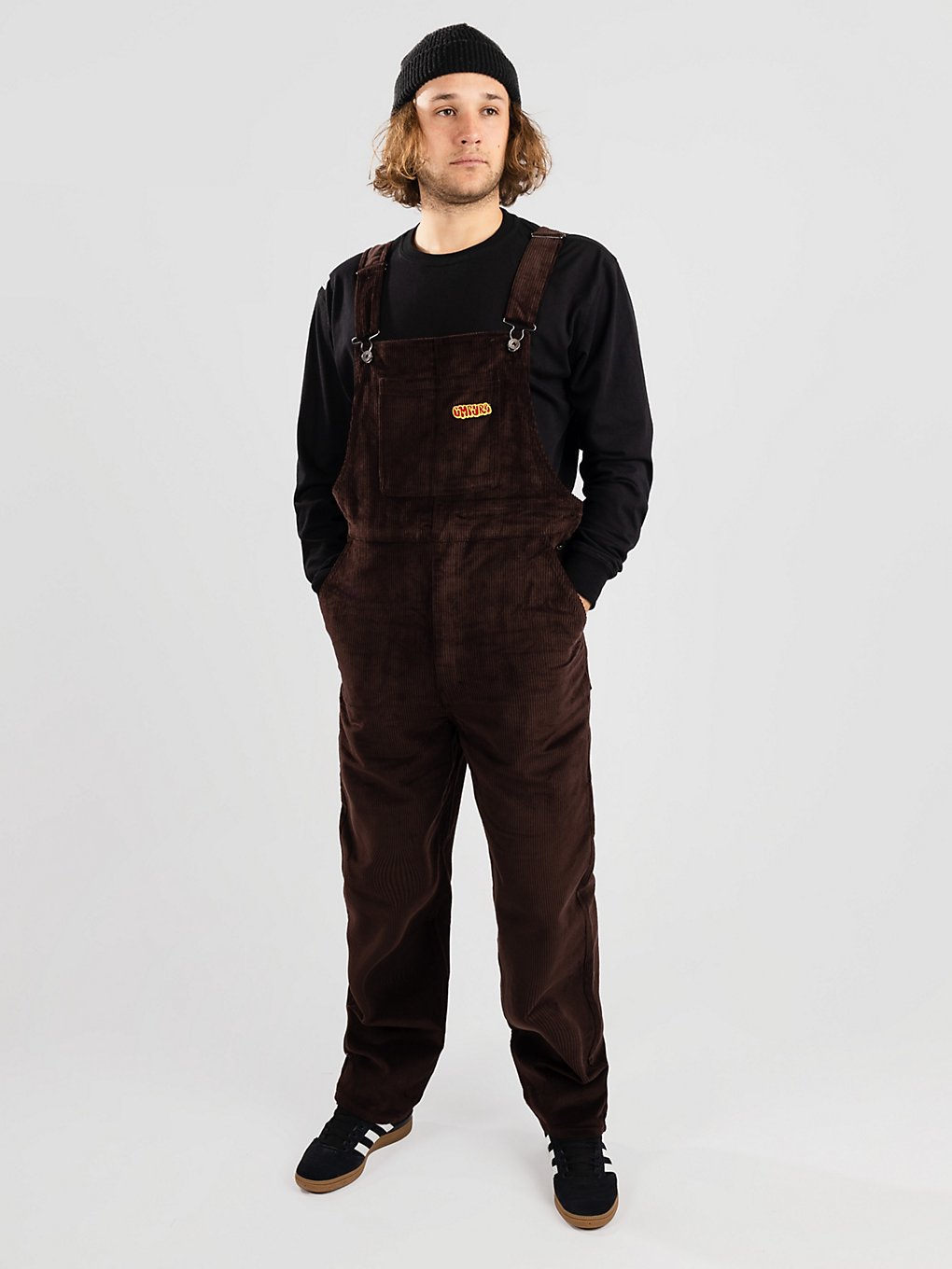 Empyre Loose Sk8 Cord Overall Hose brown kaufen
