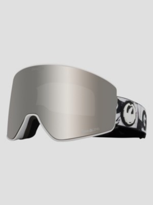 Photos - Ski Goggles Dragon PXV2 Gigiruf Sig22  Goggle ll silverion+ll ambe (+Bonus Lens)