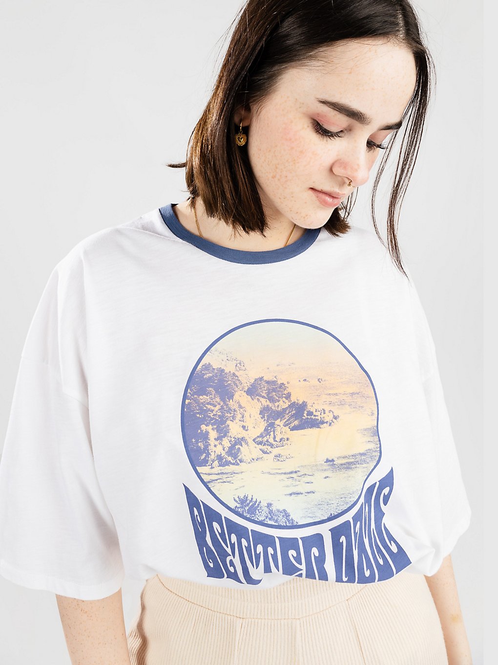 Levi's Graphic Drapey T-Shirt sunset blue