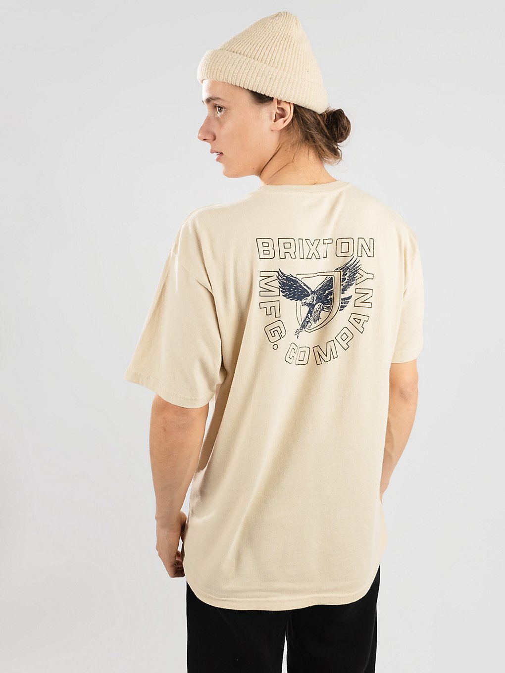 Brixton Atwood Relaxed T-Shirt cream kaufen