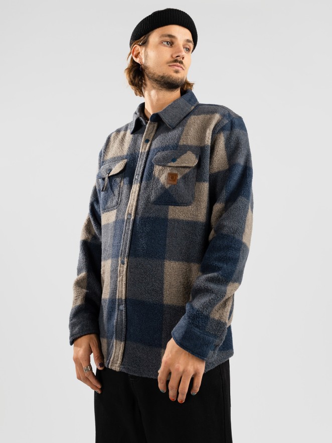 Brixton Bowery Arctic Stretch Flee Skjorte