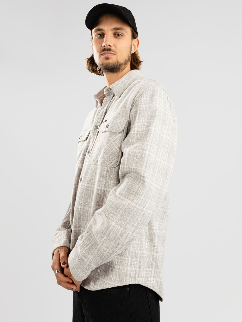 Bowery Heavy Weight Flanne Heather Camisa