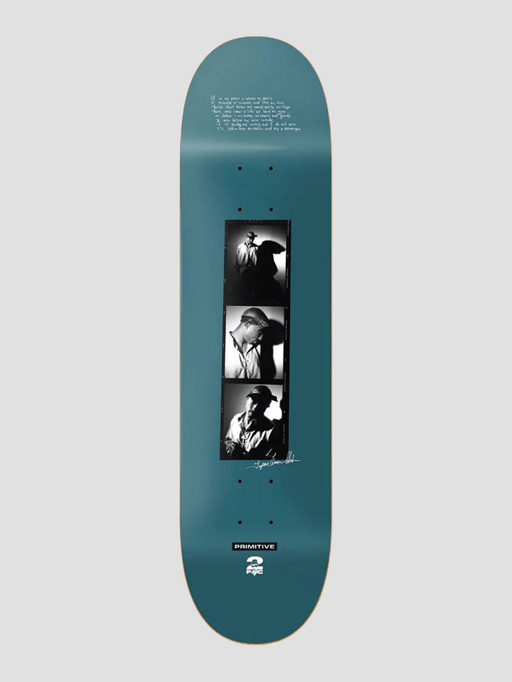 X Tupac Shadows 8.125&amp;#034; Planche de skate