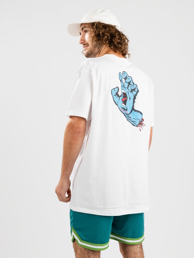 Santa Cruz Screaming Hand Chest Camiseta