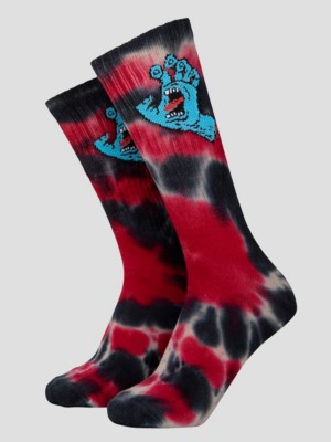 Santa Cruz Screaming Hand Tie Dye Nogavice