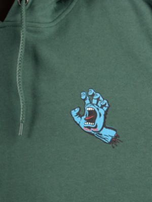 Screaming Hand Chest Hoodie