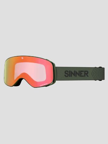 Sinner Olympia + Matte Moss Green Goggle