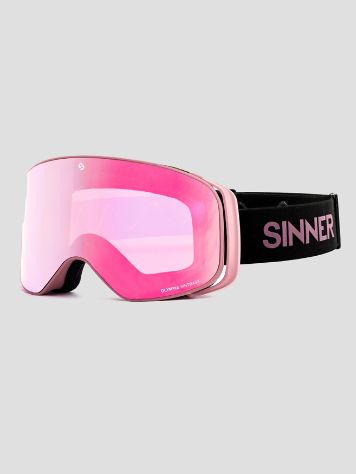 Sinner Olympia + Matte Light Pink Snowboardov&eacute; br&yacute;le