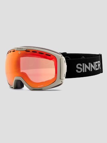 Sinner Mohawk Matte Light Grey (+Bonus Lens) Goggle
