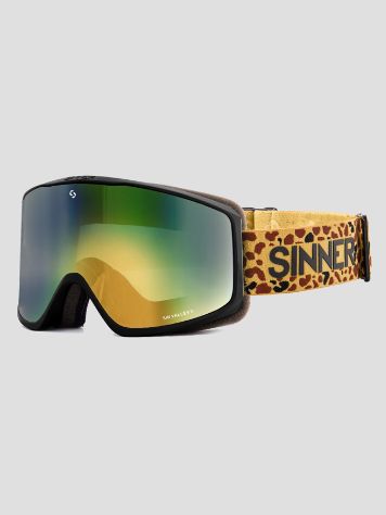 Sinner Sin Valley S Matte Black (+Bonus Lens) Snowboardov&eacute; br&yacute;le