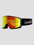 Sin Valley Matte Black (+Bonus Lens) Snowboardov&eacute; br&yacute;le