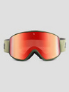 Sinner Sin Valley Matte Moss Green (+BonusLens) Goggle