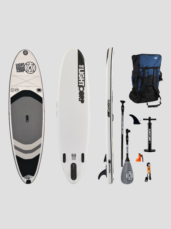 Light Silver Allrounder 9'8 Prancha de SUP Set
