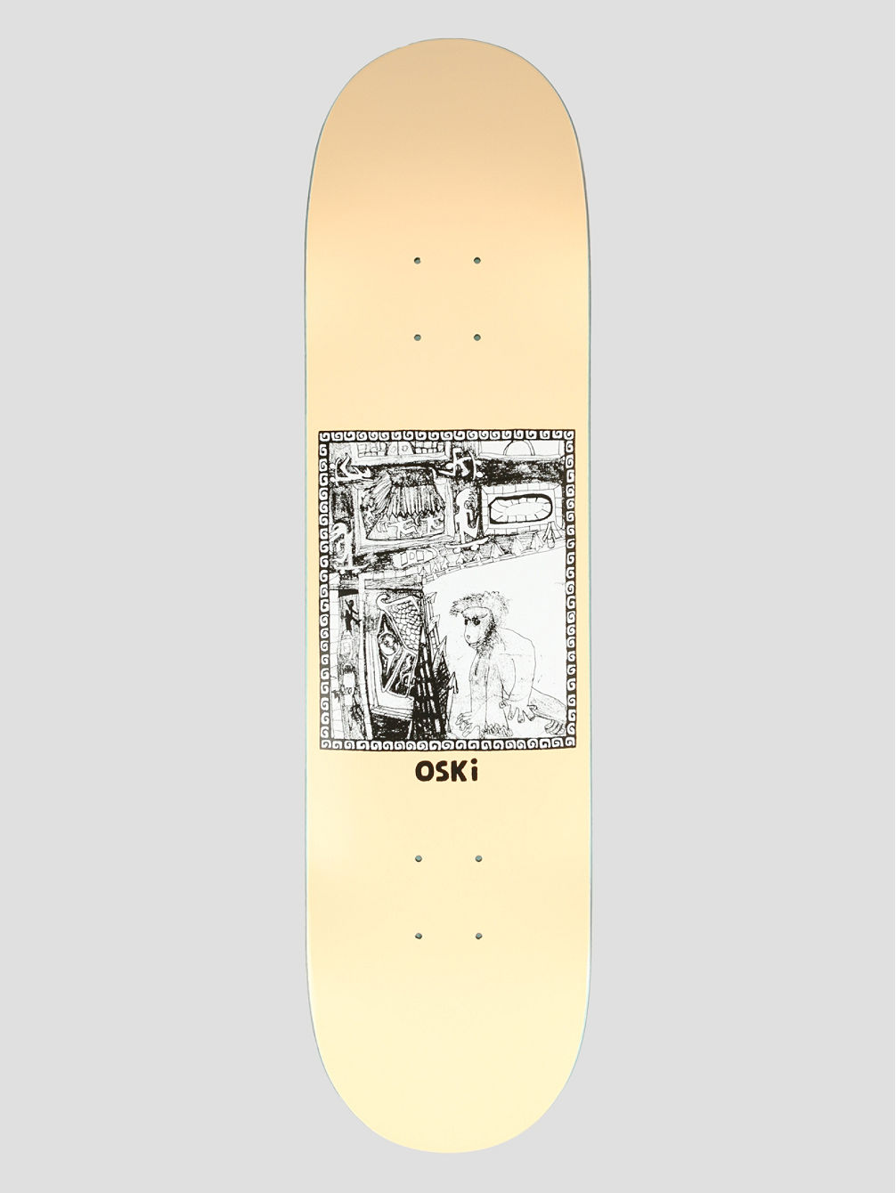 Oskar Rosenberg Gorilla King 7.875&amp;#034; Skateboard Deck