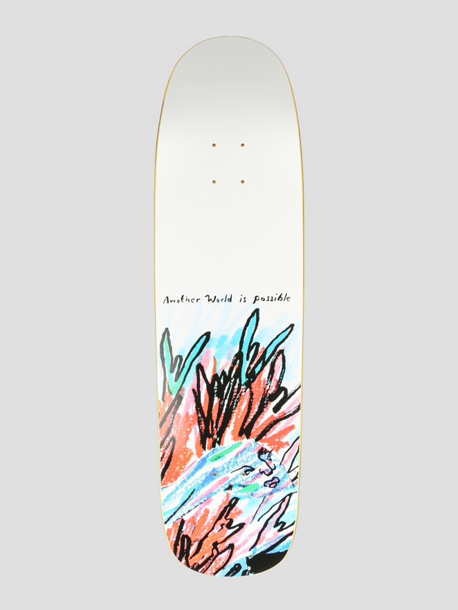 Polar Skate Team Model Another World Is Possible 9″ Skateboard deck