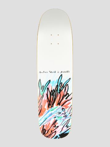 Polar Skate Team Model Another World Is Possible 9&quot; Skateboard deck