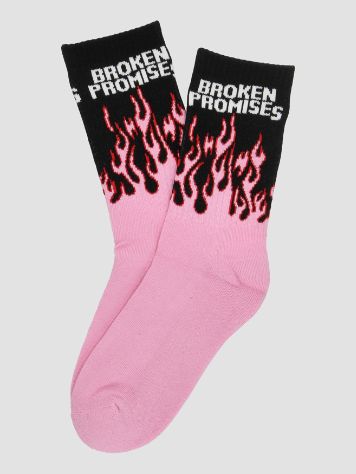 Broken Promises In Flame Chaussettes