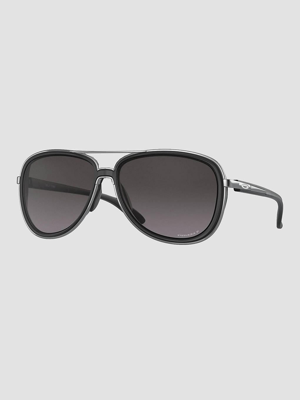 Oakley Split Time Velvet Black Sunglasses prizm grey gradient