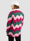 Killer Acid Alien Wavy Rugby Longsleeve T-Shirt Long Sle