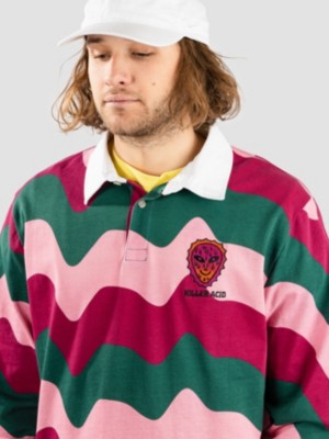 Alien Wavy Rugby Longsleeve T-Shirt Lang&aelig;rmet t-shirt