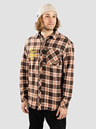 Forget You Printed Flannel Camicia
