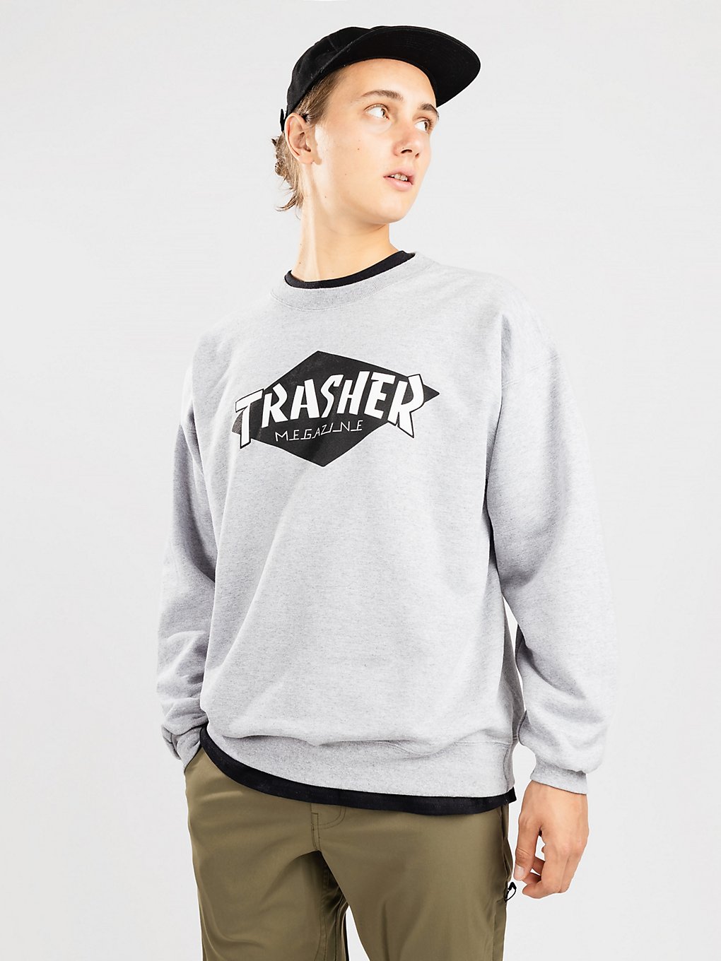 Thrasher Parra Crewneck Sweater grey kaufen