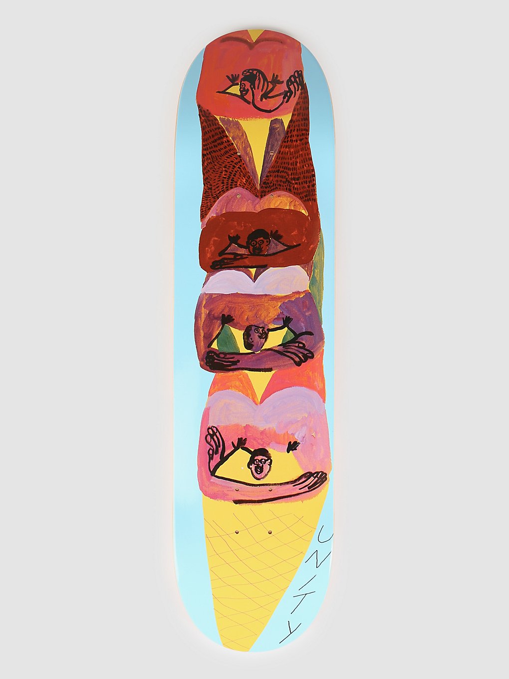 Unity Ice Cream Cone 8.06" Skateboard Deck multi kaufen