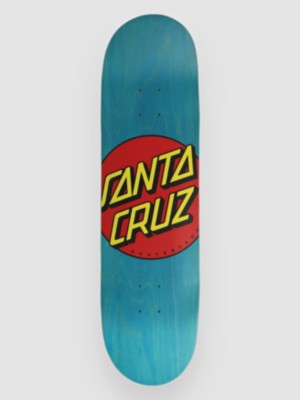 Santa Cruz Classic Dot 8.5" Skateboard Deck blue kaufen