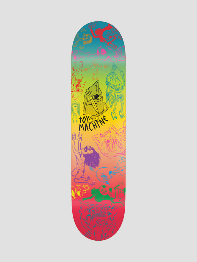 Toy Machine Characters II 8.0″ Skateboard Deck