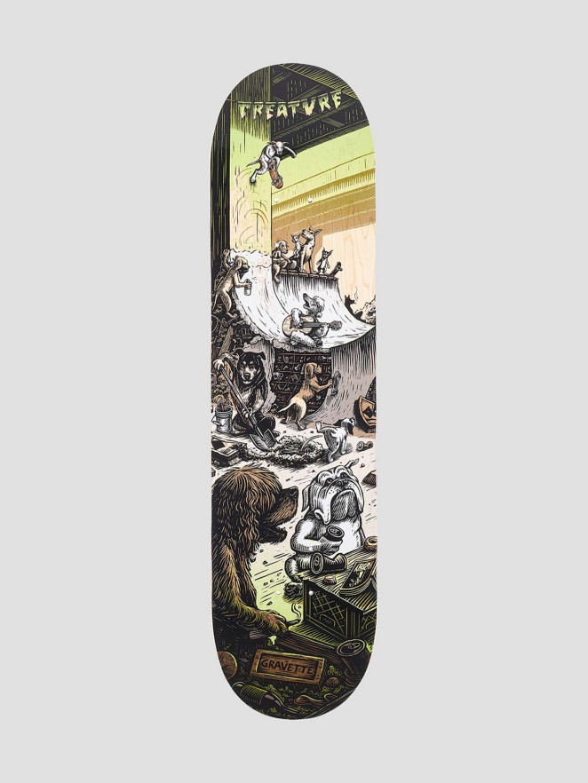 Creature Gravette Bridge Dawgz 8.3″ Skateboard Deck
