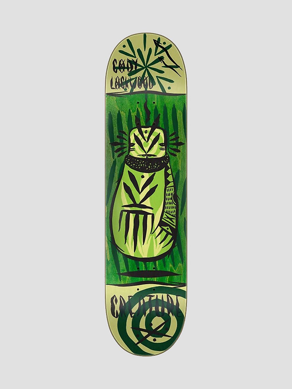 Creature Lockwood Token Powerply 8.25" Skateboard Deck green kaufen
