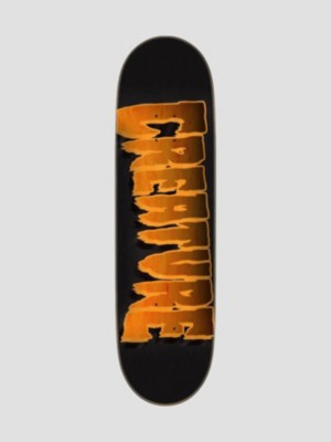 Creature Logo Outline Stumps 8.8 Skateboard Deck orange
