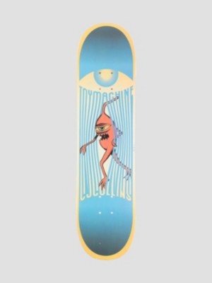 Toy Machine Collins Bars 8.18 Skateboard Deck blue