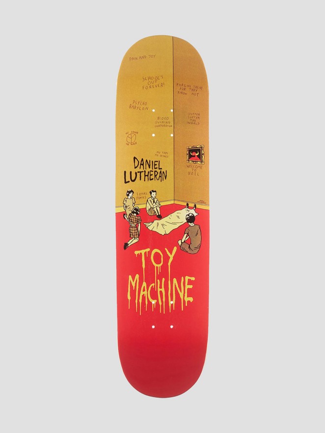 Toy Machine Lutheran Psycho Babylon 8.5″ Skateboard Deck