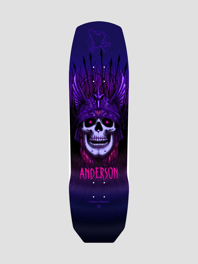 Powell Peralta Andy Anderson Heron Skull 8.45″ Skateboard Deck
