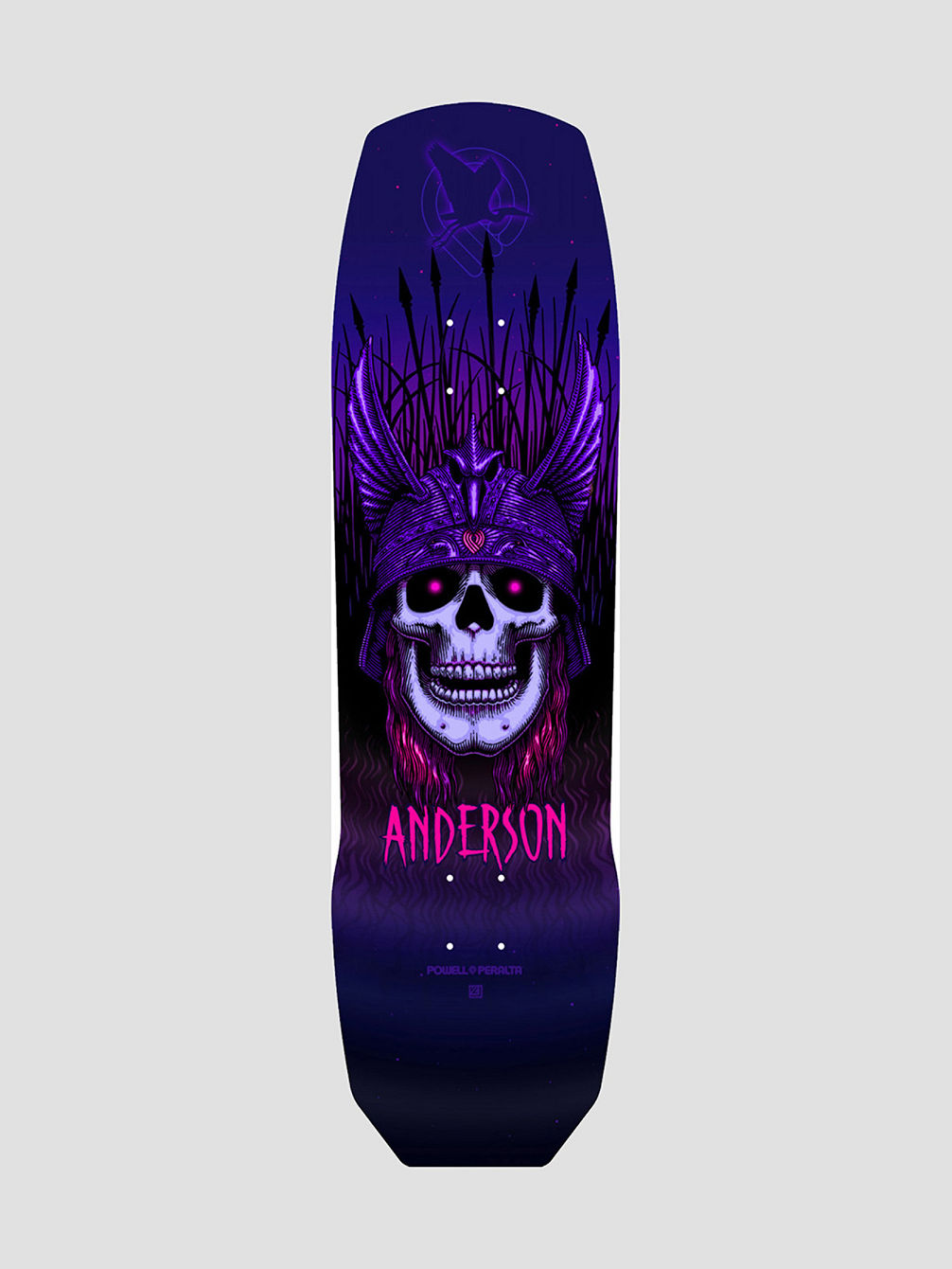 Andy Anderson Heron Skull 8.45&amp;#034; Skateboard deck